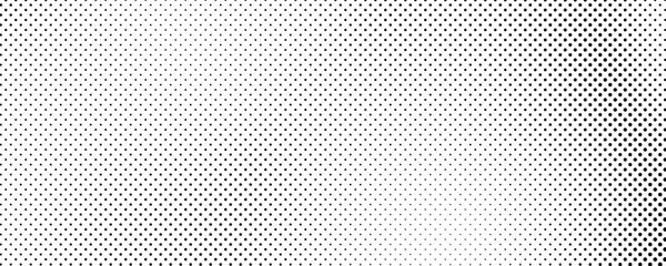 Monochrome halftone background with dots