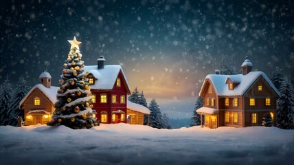 christmas decoration background with copy space for business, greeting card, banner, flyer