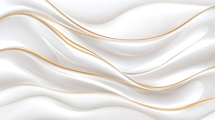 Obraz premium wavy smooth curve fabric