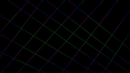 Abstract gradient lines on black background. Luxury black background paper cut style with gradient line. triangles background modern design. Vector illustration	
