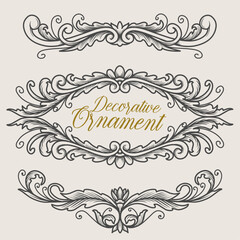 Elegant vintage frames with intricate floral and ornamental details, perfect for adding a classic touch to labels, invitations, and decorative borders in various design projects
