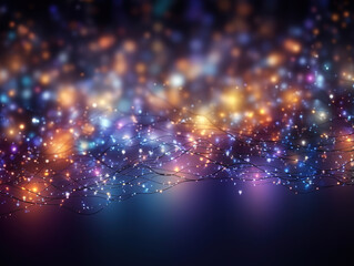 Fototapeta premium Exceptional Light bokeh themed background stock photo