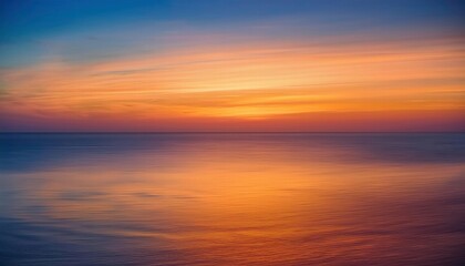 Serene Sunset Seascape 