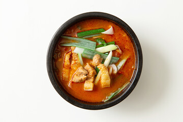 Pork and Kimchi Stew ,Korean food 