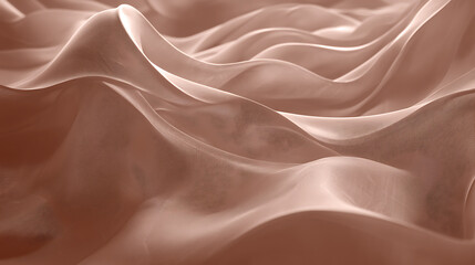 Fototapeta premium Mocha mousse texture with smooth, flowing layers creating an elegant appearance