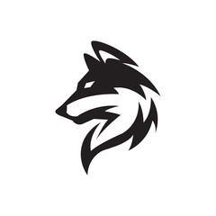 Wolf logo design vector symbol and graphic idea creative