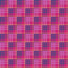 Beautiful tartan seamless pattern design 