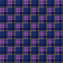 Beautiful tartan seamless pattern design 