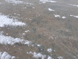 river in winter