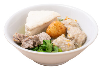 Bakso sapi, Beef Meatballs with tofu and beef one of most popular Indonesian foods