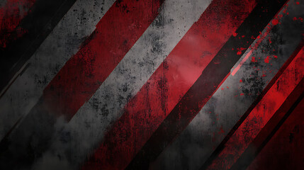 black and red stripes