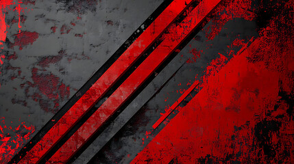 black and red stripes