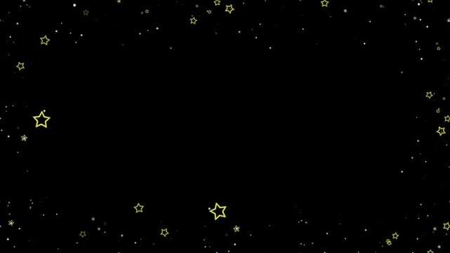 きらきらリングスターのフレーム素材,黄色