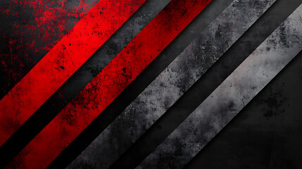 black and red stripes