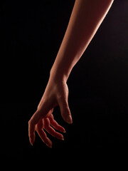 Fototapeta premium angry woman, dangerous woman