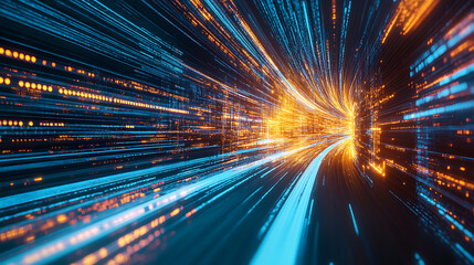 fiber optics background