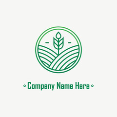 Agriculture logo vector