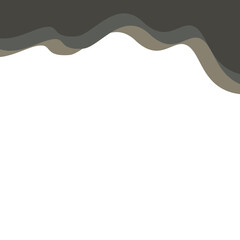 Gray Abstract Top Border Background Modern Frame Gradient 