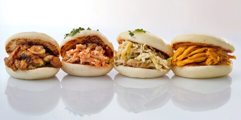 Colombian arepas  natural food detailed presentation 