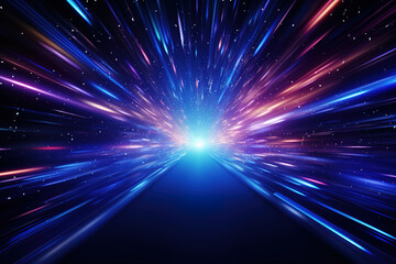 Incredible Data connection speed line abstract technology background