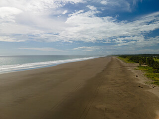 Vistas aereas Playa las Lajas Chiriqui