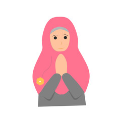 Flat Islam Muslim Icon 