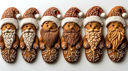 Pair of handmade pink booties for a baby girl, isolated on white background