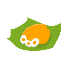 Flat Indonesia Culture Icon