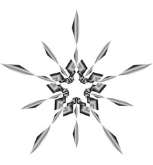 latest black and white star design and pattern