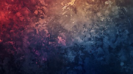 Fototapeta premium Frozen window in blue and pink