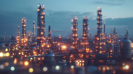 Fototapeta premium Enhancing industrial efficiency through the integration of IIoT sensors and cloud-based predictive maintenance systems
