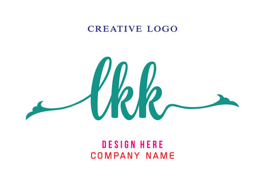 LKK  lettering logo is simple, easy to understand and authoritative