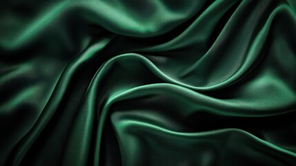 Obraz premium A luxurious dark green background with a matte finish, adding a sense of elegance and depth to any design.