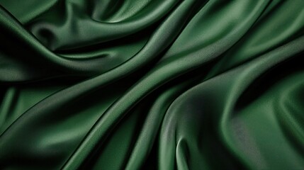 Obraz premium A luxurious dark green background with a matte finish, adding a sense of elegance and depth to any design.