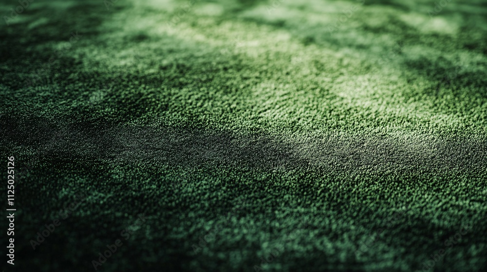 Poster Green textured background creating dynamic lighting effect
