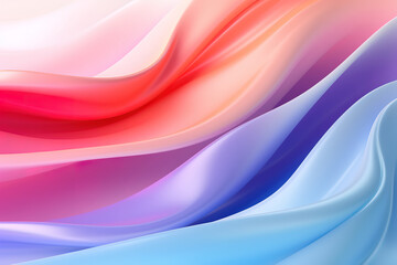Fantastic Abstract fluid pastel color waves background with colorful gradients and smooth texture