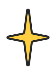 Twinkle star new year decoration