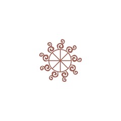 Circle generic vector logo template design