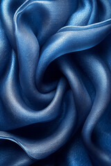 A matte latex background in deep navy blue, with faint, soft lighting to emphasize its smooth texture and modern feel,