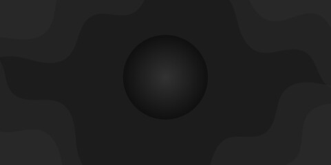  Bluck and grey illustration. Abstract paper cut curve line circle background with shadow. abstract modern Bluck and grey gradient curve background for website banner and presentation template design.