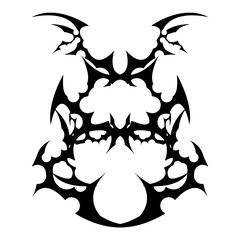 Bat Cybersigilism Y2k Element