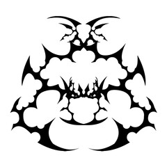 Bat Cybersigilism Y2k Element