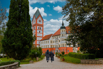 Benediktinerabtei Scheyern, Bayern, Deutschland, Europa
