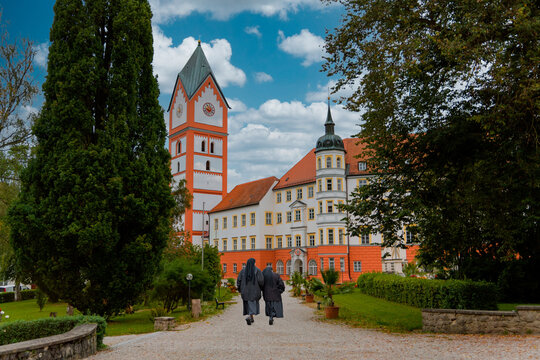 Benediktinerabtei Scheyern, Bayern, Deutschland, Europa