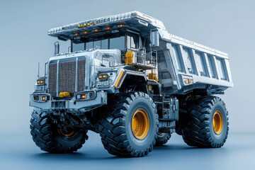 Heavy Truck Isolated