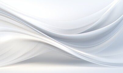 白色曲线流动未来时尚抽象流畅背景