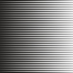 modern abstract black colour thik to thin horizontal line pattern