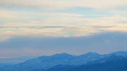 Bright Summer Sunrise And Dramatic Colors. Artistic Look With Vanilla Sky.