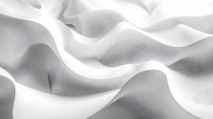 A clean and dynamic pattern of flowing ribbons transitioning into a seamless network.