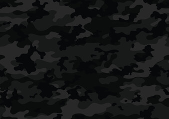 
camouflage black gray pattern, dark classic military background, stylish urban stylish design